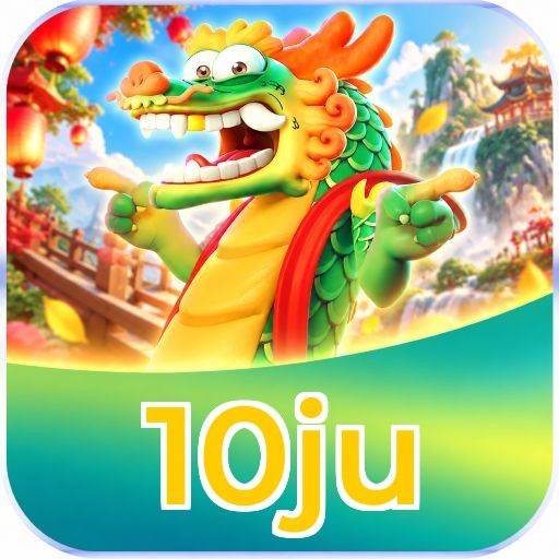 Interface da plataforma 10ju mostrando slots populares e bônus de boas-vindas